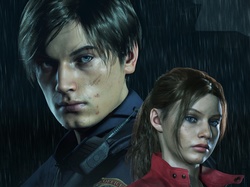 Claire Redfield, Resident Evil 2, Gra, Leon S Kennedy